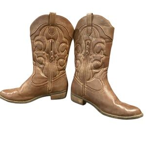 Cat & Jack Brown Cowgirl Boots
